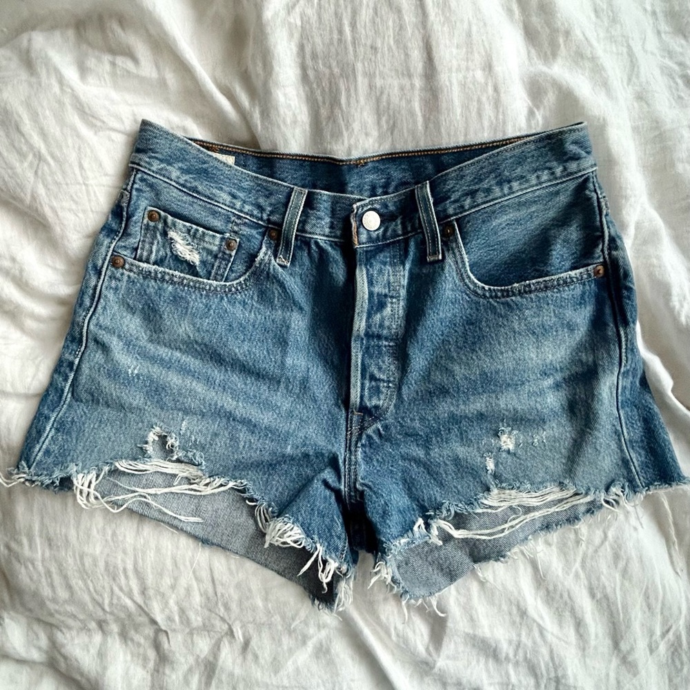 Classic Levi’s 501 Denim Shorts